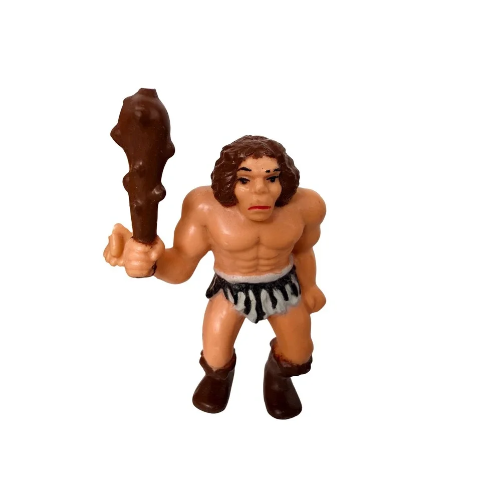 Vintage 1987 Playskool Caveman Action Figure Definitely Dinosaurs Toy Lot 5 - BH